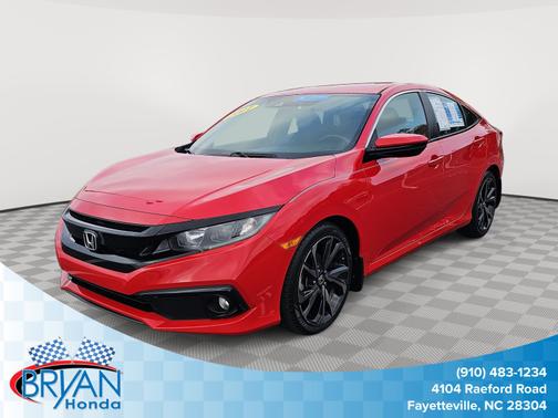 Rallye Red 2021 Honda Civic