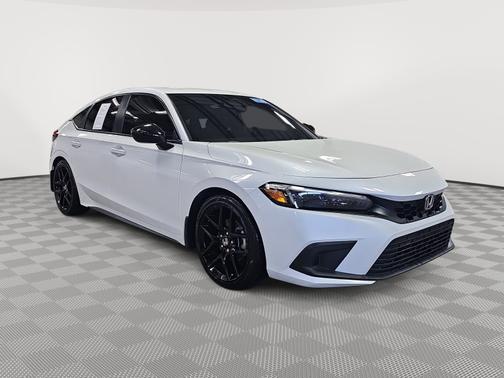 Platinum White Pearl 2023 Honda Civic
