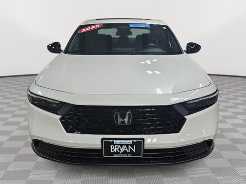 Platinum White Pearl 2025 Honda Accord Hybrid