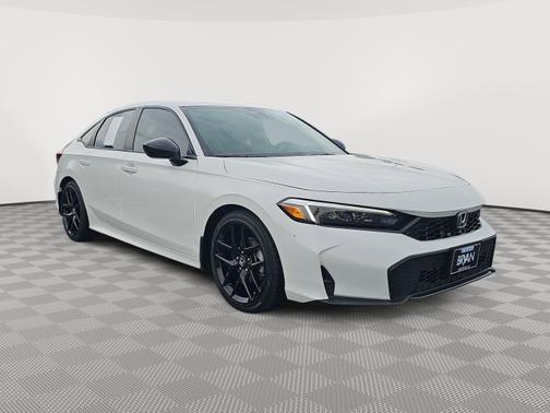 Platinum White Pearl 2025 Honda Civic