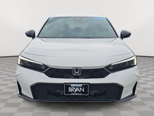 Platinum White Pearl 2025 Honda Civic