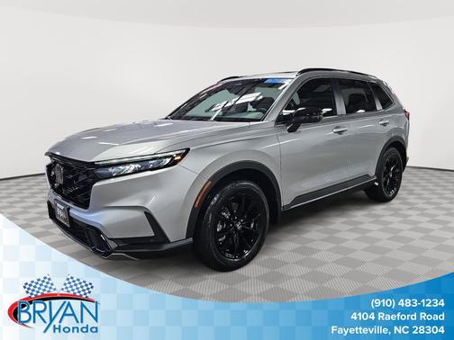 Solar Silver Metallic 2025 Honda CR-V Hybrid