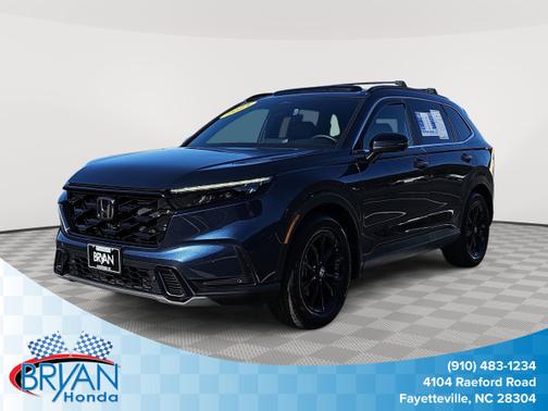 Canyon River Blue Metallic 2024 Honda CR-V Hybrid