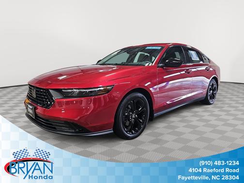 Radiant Red Metallic 2025 Honda Accord