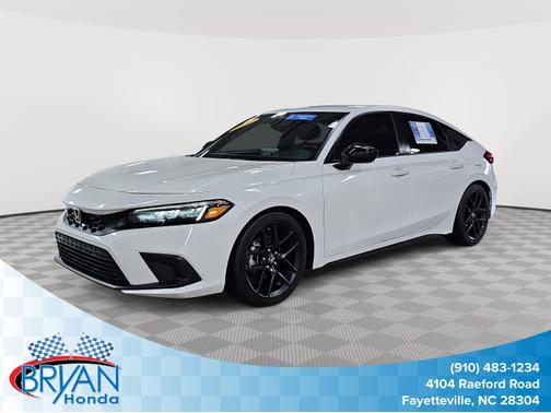 Platinum White Pearl 2022 Honda Civic