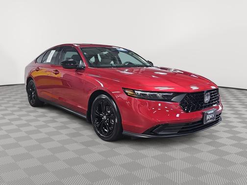 Radiant Red Metallic 2025 Honda Accord