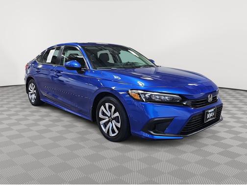 Aegean Blue Metallic 2023 Honda Civic