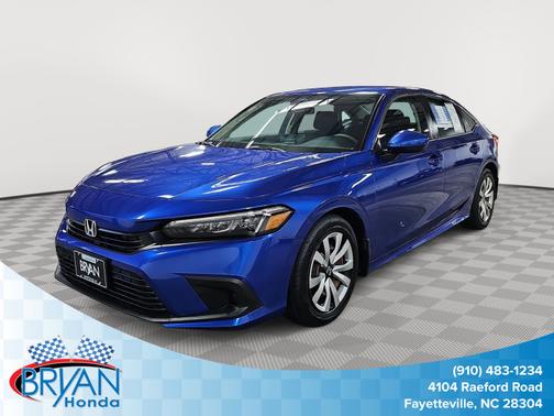 Aegean Blue Metallic 2023 Honda Civic