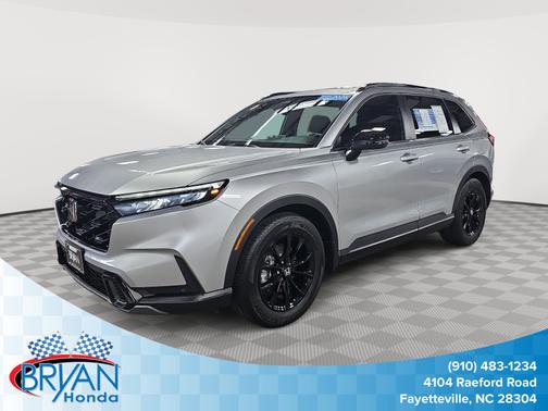 Solar Silver Metallic 2025 Honda CR-V Hybrid