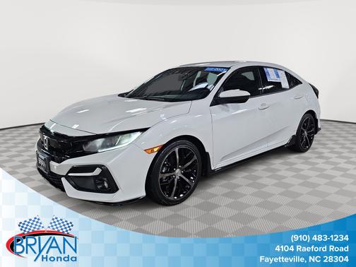 Platinum White Pearl 2021 Honda Civic