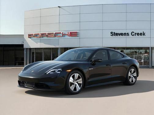 Black 2026 Porsche Taycan Base