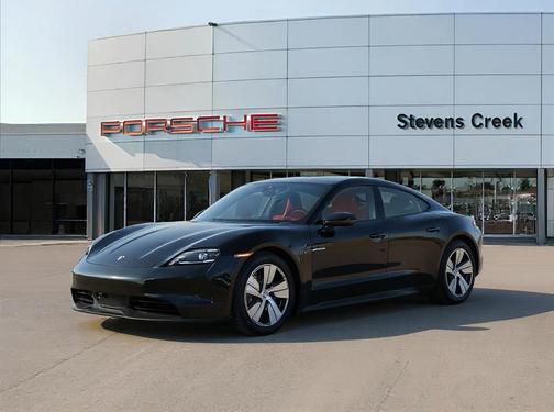 Black 2026 Porsche Taycan Base