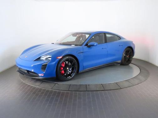 Neptune Blue 2024 Porsche Taycan GTS