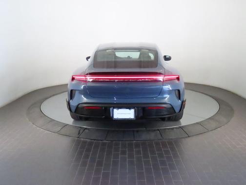 Pale Blue 2025 Porsche Taycan Turbo