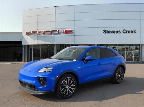 Blue 2026 Porsche Macan 4