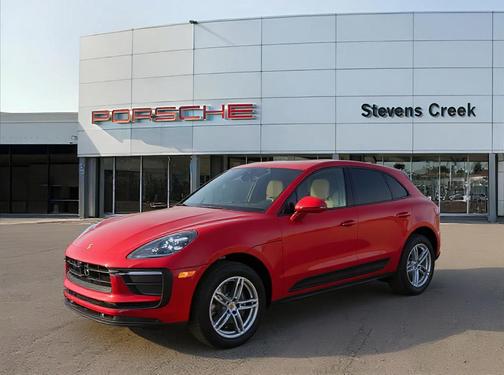 Carmine Red 2026 Porsche Macan Base