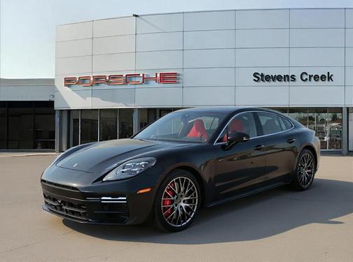 Jet Black Metallic 2026 Porsche Panamera Turbo