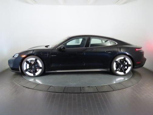 Jet Black Metallic 2026 Porsche Taycan Turbo
