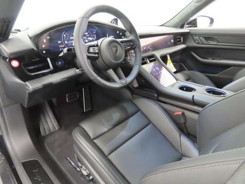 Jet Black Metallic 2026 Porsche Taycan Turbo