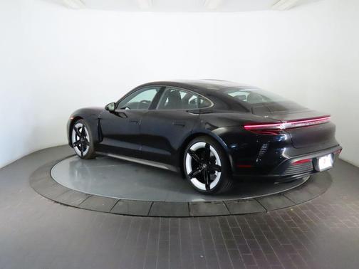 Jet Black Metallic 2026 Porsche Taycan Turbo