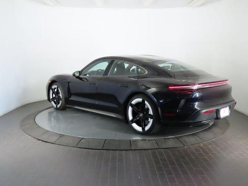 Jet Black Metallic 2026 Porsche Taycan Turbo