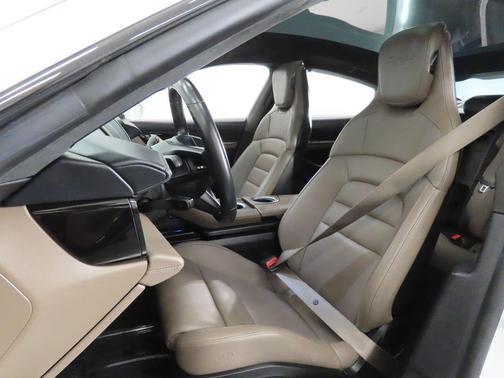 White 2021 Porsche Taycan Turbo