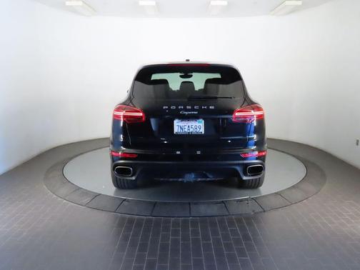 Gray 2017 Porsche Cayenne Platinum Edition