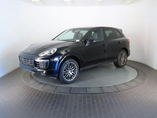 Gray 2017 Porsche Cayenne Platinum Edition