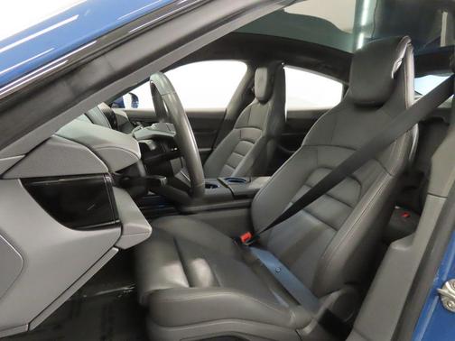 Neptune Blue 2021 Porsche Taycan 4S