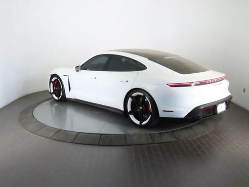 Carrara White 2021 Porsche Taycan Turbo S