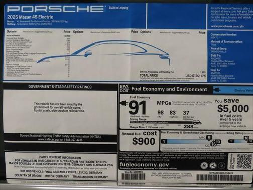 2025 Porsche Macan 4S