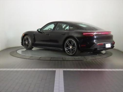 Jet Black Metallic 2026 Porsche Taycan Base