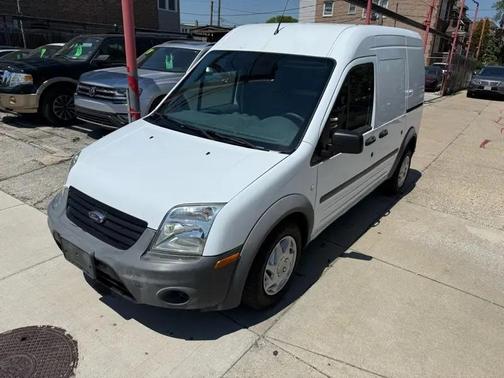 Frozen White 2010 Ford Transit Connect XL