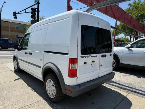 Frozen White 2010 Ford Transit Connect XL