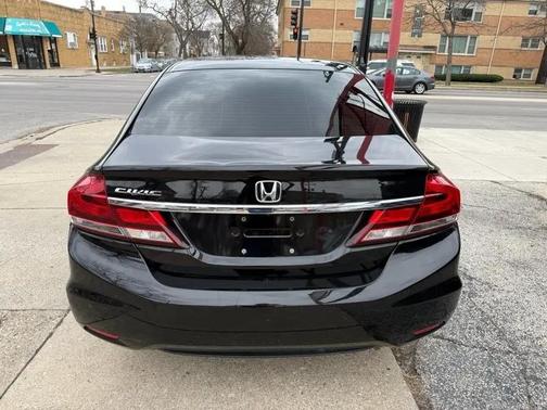 Crystal Black Pearl 2013 Honda Civic LX