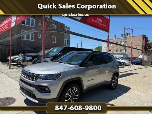 Billet Silver Metallic Clearcoat 2023 Jeep Compass Limited
