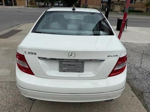 Arctic White 2008 Mercedes-Benz C-Class C 300 4MATIC Sport