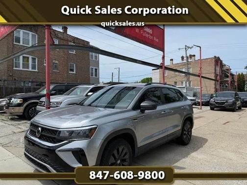 Platinum Gray Metallic 2022 Volkswagen Taos 1.5T S