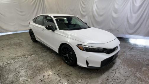 Platinum White Pearl 2025 Honda Civic