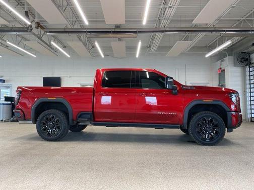 Volcanic Red Tintcoat 2024 GMC Sierra 2500 AT4