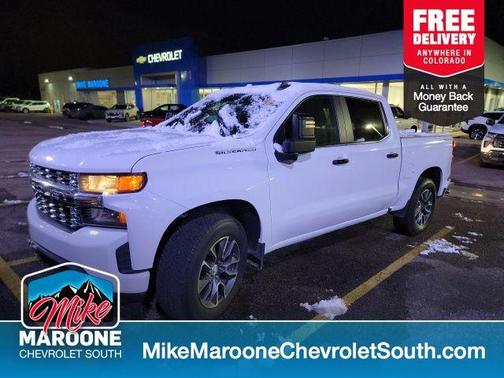 Summit White 2020 Chevrolet Silverado 1500 Custom