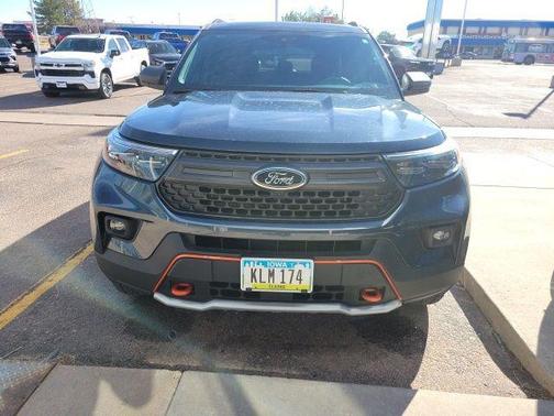 Stone Blue Metallic 2023 Ford Explorer Timberline