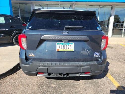 Stone Blue Metallic 2023 Ford Explorer Timberline