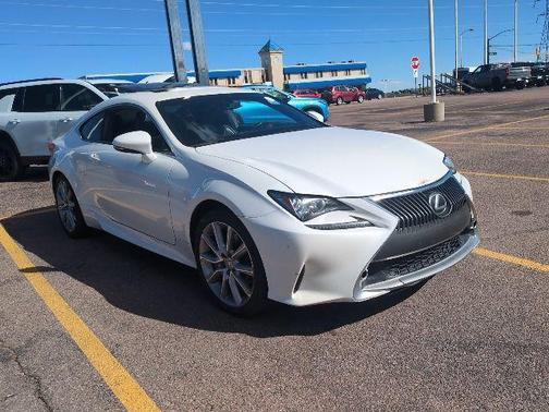 White 2015 Lexus RC 350 Base