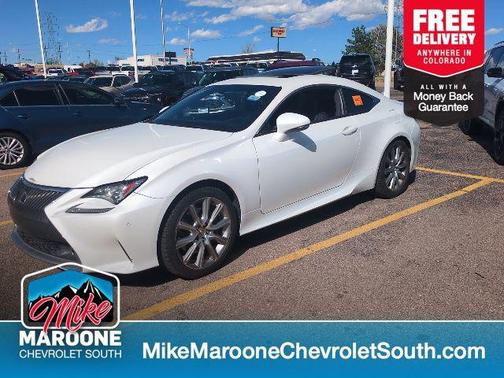 White 2015 Lexus RC 350 Base