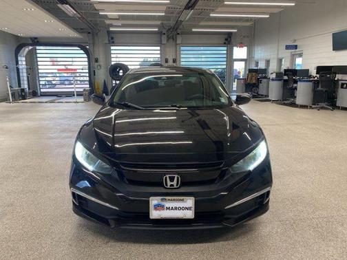 Crystal Black Pearl 2021 Honda Civic LX
