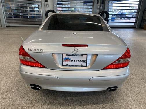 Silver 2007 Mercedes-Benz SL-Class SL 550