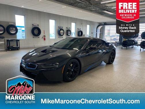 Grey 2015 BMW i8 Base