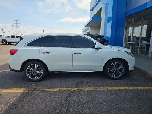 White Diamond Pearl 2019 Acura MDX 3.5L w/Technology Package