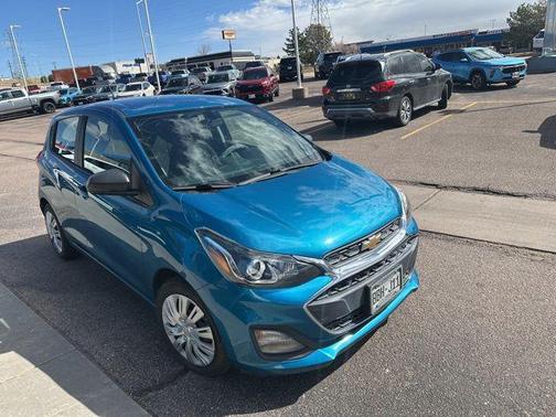 Caribbean Blue Metallic 2020 Chevrolet Spark LS